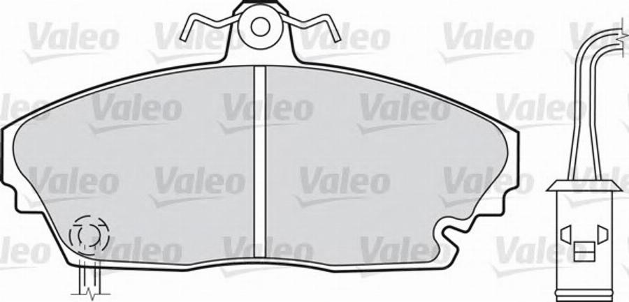 Valeo 551718 - Jarrupala, levyjarru inparts.fi