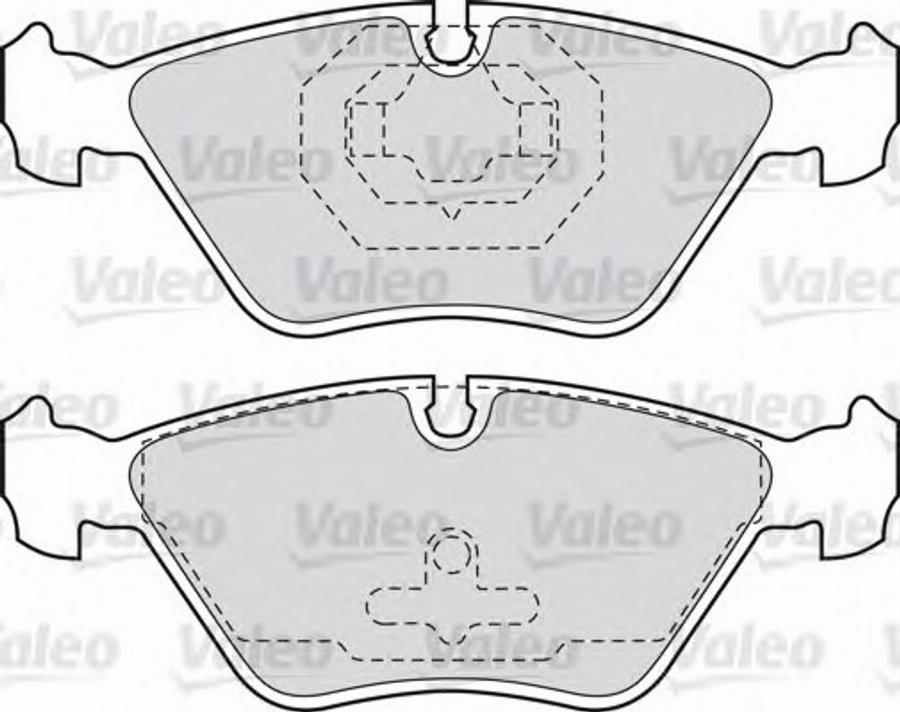 Valeo 551722 - Jarrupala, levyjarru inparts.fi