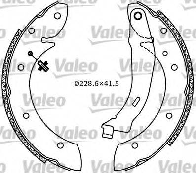 Valeo 553824 - Jarrukenkäsarja inparts.fi