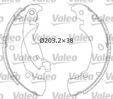 Valeo 554818 - Jarrukenkäsarja inparts.fi