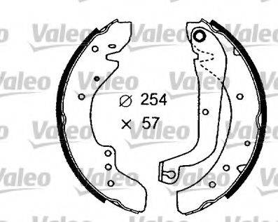 Valeo 553776 - Jarrukenkäsarja inparts.fi