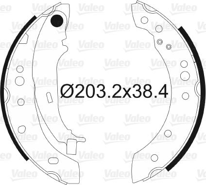 Valeo 564097 - Jarrukenkäsarja inparts.fi