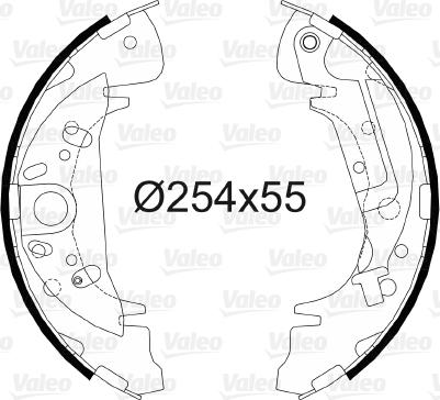 Valeo 564056 - Jarrukenkäsarja inparts.fi