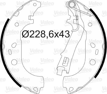 Valeo 564085 - Jarrukenkäsarja inparts.fi