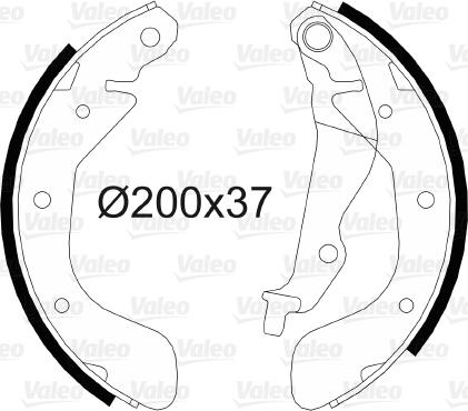 Valeo 564080 - Jarrukenkäsarja inparts.fi