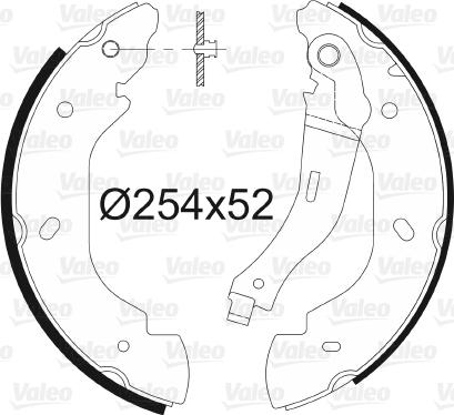 Valeo 564023 - Jarrukenkäsarja inparts.fi