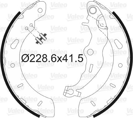 Valeo 564140 - Jarrukenkäsarja inparts.fi