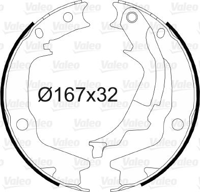 Valeo 564156 - Jarrukenkäsarja inparts.fi