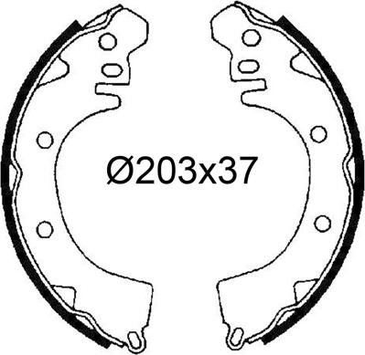 Valeo 564330 - Jarrukenkäsarja inparts.fi