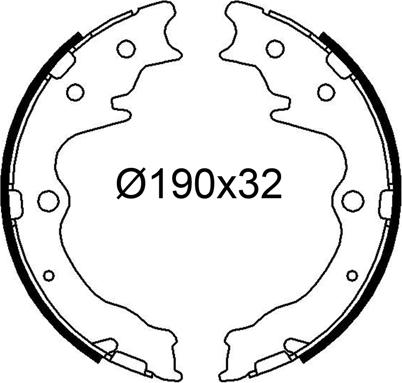 Valeo 564329 - Jarrukenkäsarja inparts.fi