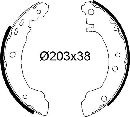 Valeo 564328 - Jarrukenkäsarja inparts.fi