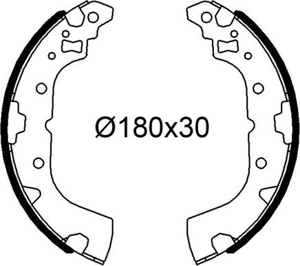 Valeo 564281 - Jarrukenkäsarja inparts.fi