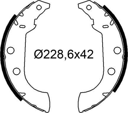 Valeo 564272 - Jarrukenkäsarja inparts.fi