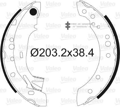 Valeo 562997 - Jarrukenkäsarja inparts.fi