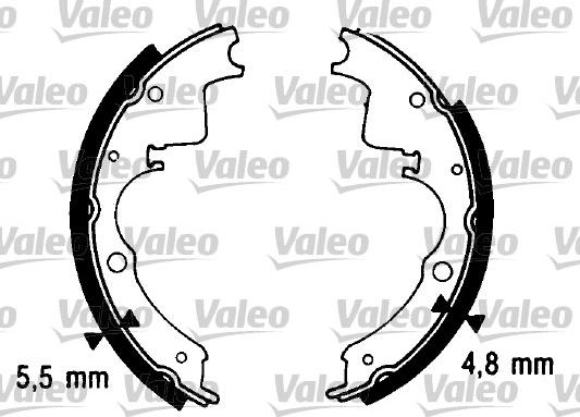 Valeo 562987 - Jarrukenkäsarja inparts.fi