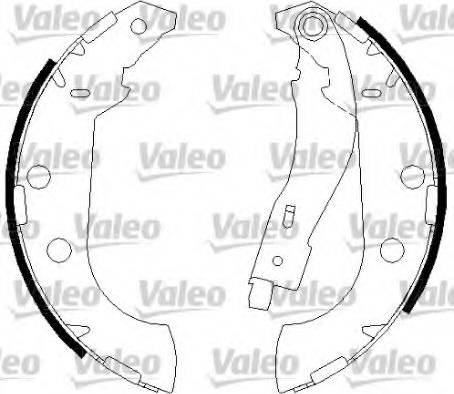 Valeo 562644 - Jarrukenkäsarja inparts.fi