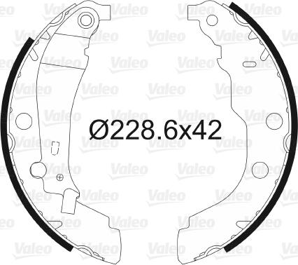 Valeo 562628 - Jarrukenkäsarja inparts.fi