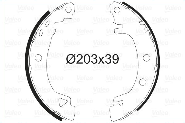 Valeo 562041 - Jarrukenkäsarja inparts.fi