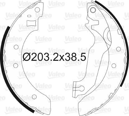 Valeo 562054 - Jarrukenkäsarja inparts.fi