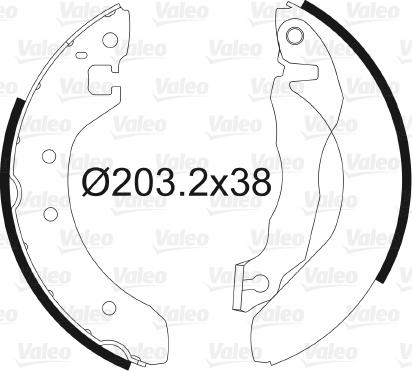 Valeo 562055 - Jarrukenkäsarja inparts.fi