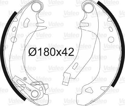 Valeo 562109 - Jarrukenkäsarja inparts.fi