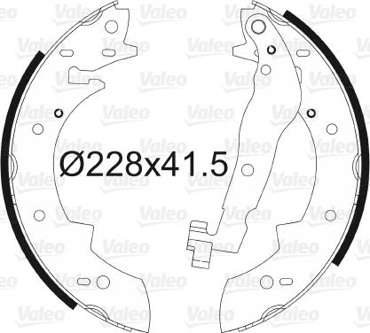 Valeo 562105 - Jarrukenkäsarja inparts.fi