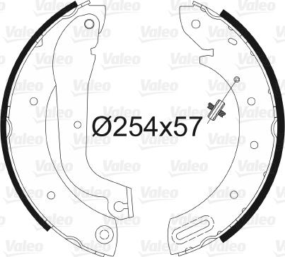 Valeo 562752 - Jarrukenkäsarja inparts.fi