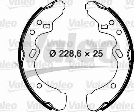 Valeo 562703 - Jarrukenkäsarja inparts.fi