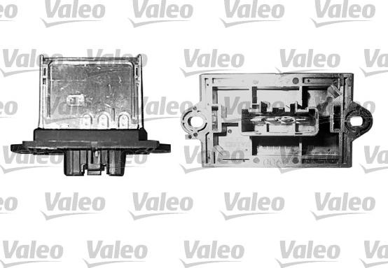 Valeo 509599 - Vastus, sisäilmantuuletin inparts.fi