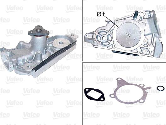 Valeo 506948 - Vesipumppu inparts.fi