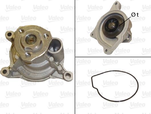 Valeo 506950 - Vesipumppu inparts.fi