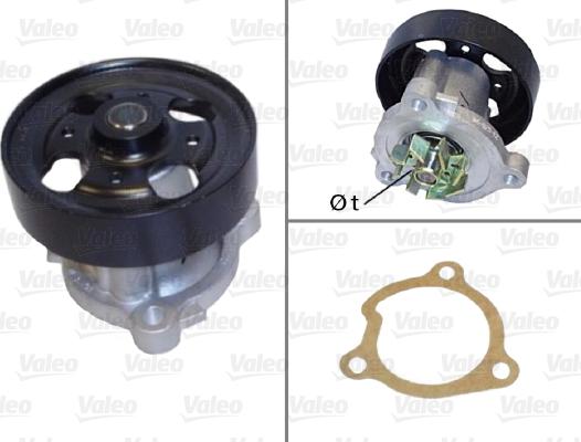 Valeo 506916 - Vesipumppu inparts.fi