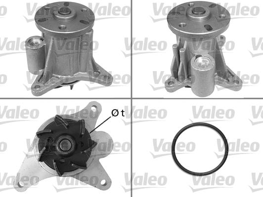 Valeo 506988 - Vesipumppu inparts.fi