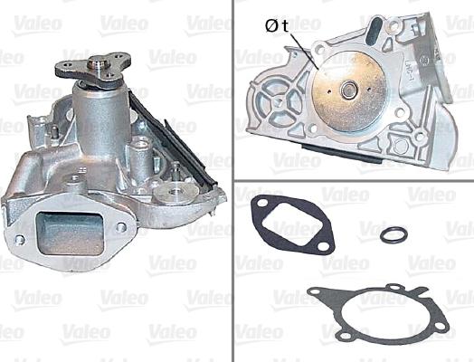 Valeo 506401 - Vesipumppu inparts.fi