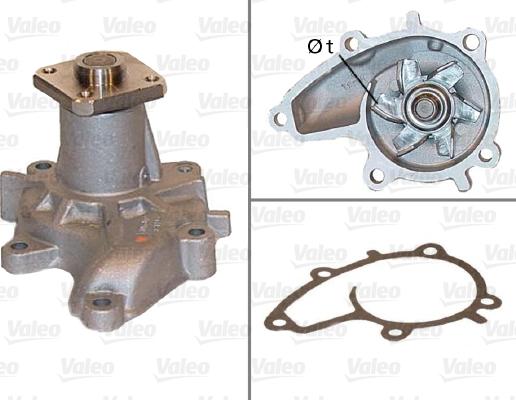 Valeo 506429 - Vesipumppu inparts.fi