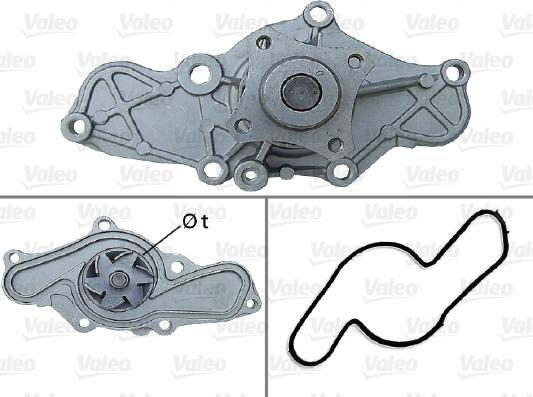 Valeo 506548 - Vesipumppu inparts.fi