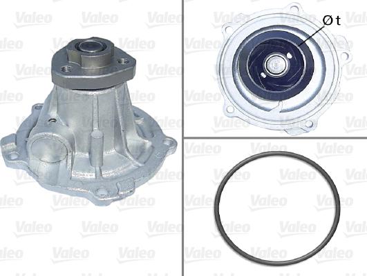 Valeo 506513 - Vesipumppu inparts.fi