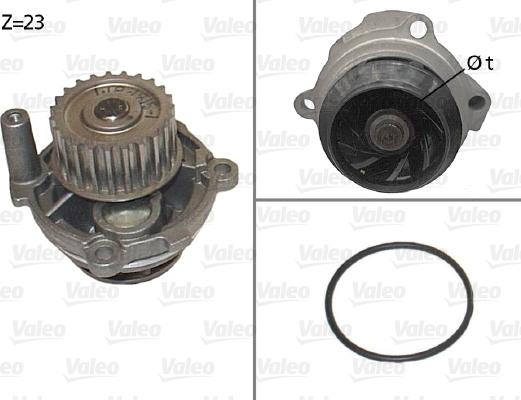 Valeo 506583 - Vesipumppu inparts.fi