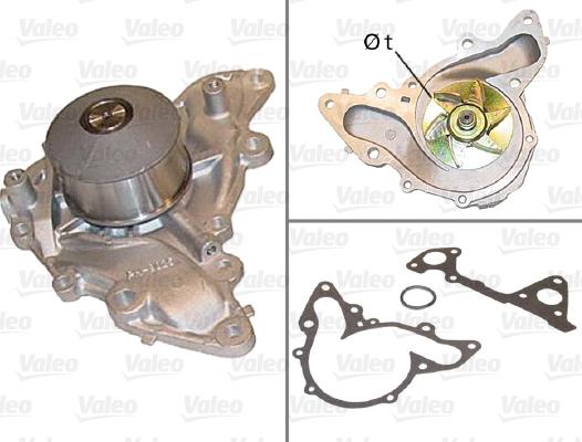 Valeo 506539 - Vesipumppu inparts.fi