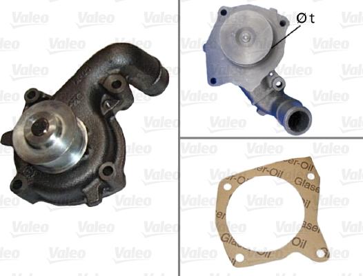 Valeo 506529 - Vesipumppu inparts.fi