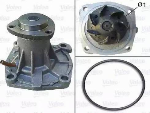 Valeo 506692 - Vesipumppu inparts.fi