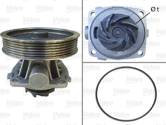 Valeo 506669 - Vesipumppu inparts.fi