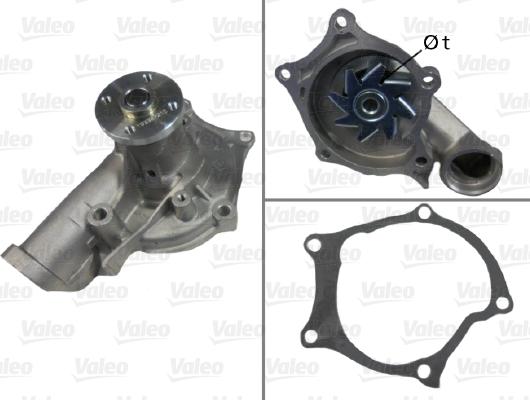 Valeo 506617 - Vesipumppu inparts.fi