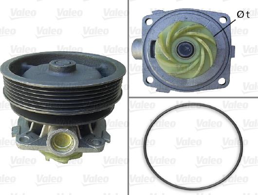 Valeo 506670 - Vesipumppu inparts.fi