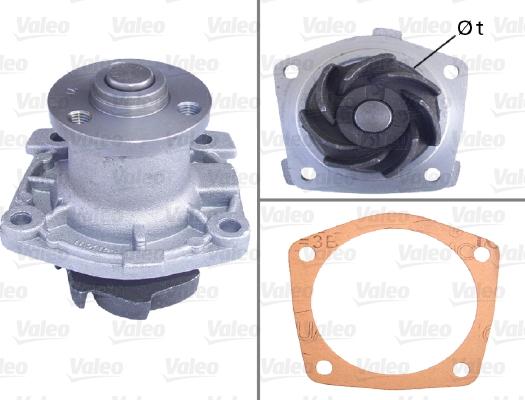 Valeo 506063 - Vesipumppu inparts.fi