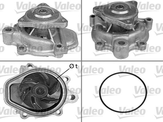 Valeo 506081 - Vesipumppu inparts.fi