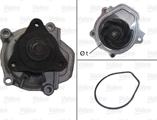 Valeo 506033 - Vesipumppu inparts.fi