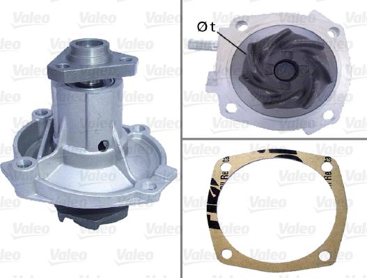 Valeo 506148 - Vesipumppu inparts.fi