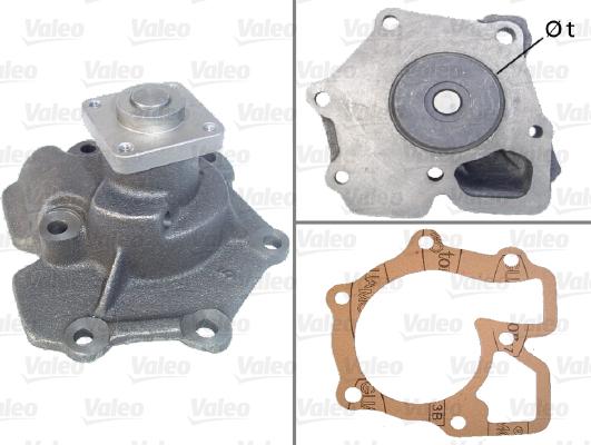 Valeo 506155 - Vesipumppu inparts.fi