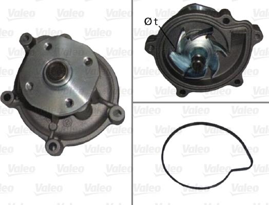 Valeo 506899 - Vesipumppu inparts.fi